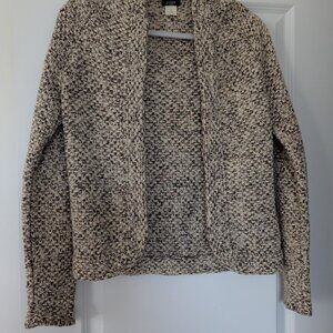 J Crew Knit Sweater In Brown and Tan Shades Size M